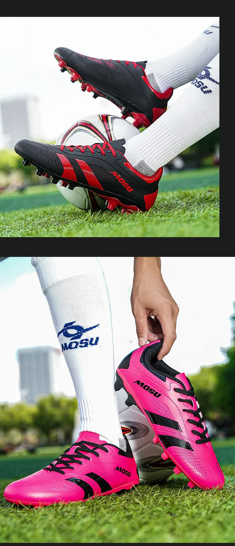 New Men's And Women's Football Shoes, Indoor And Outdoor Sports Shoes With Long Nails And Broken Nails For Football Training Mat