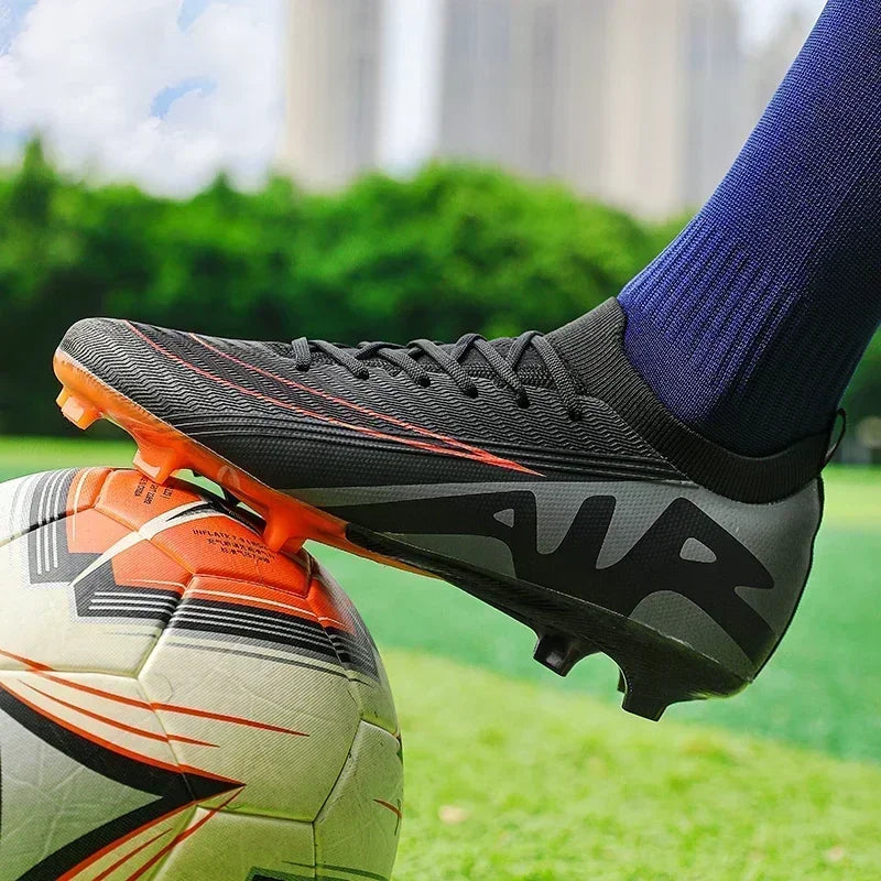 Men Soccer Shoes Unisex Football Boots Non-Slip Grass Outdoor Sports Shoes Breathable Training Sport Ultralight Drop Shipping