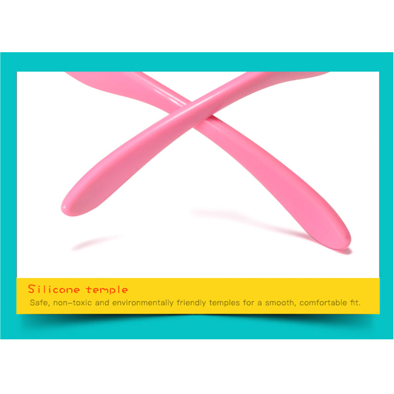 Kids Polarized Sunglasses TR90 Boys Girls Sun Glasses Silicone Safety Glasses Gift for Children Baby UV400 Eyewear