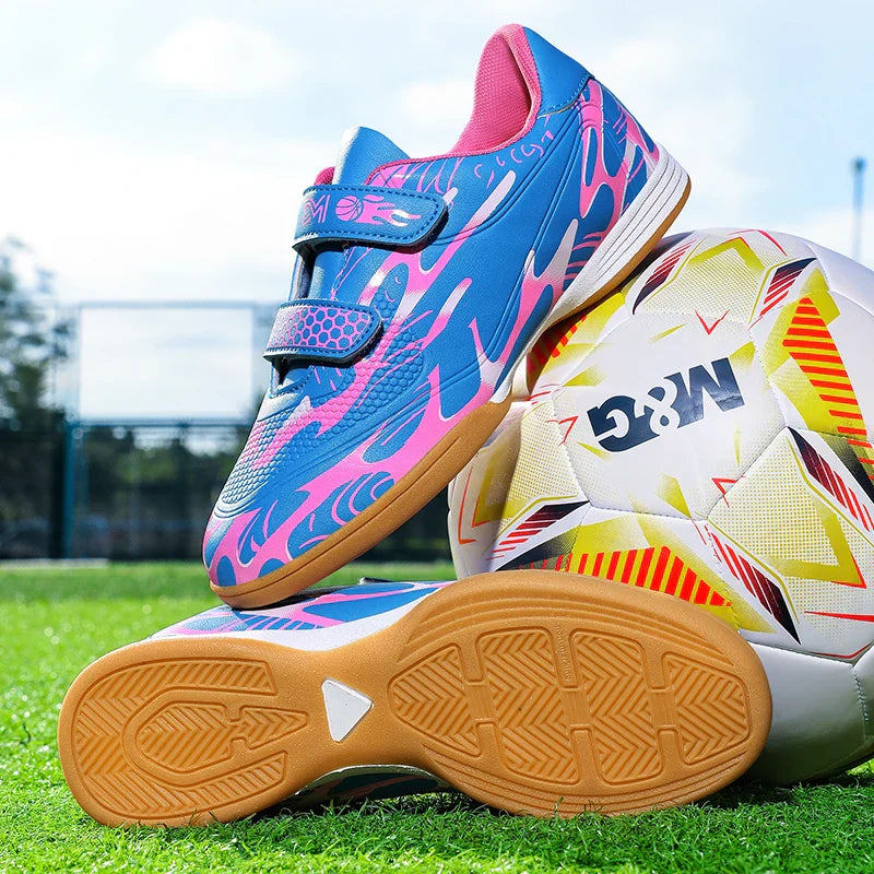 New Men Kids Match Grass Boys Professional Soccer Shoes Football Boots Ultralight Cleats Non-Slip Training Shoes Drop Shipping