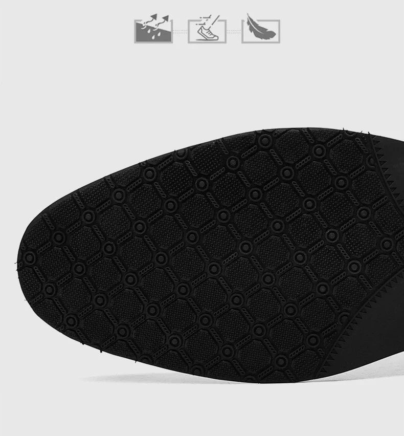 Korean Black White Leather Shoes for Men Big Size Business Casual Shoes Male Spring Autumn Lace Designer Fashion Shoe Man