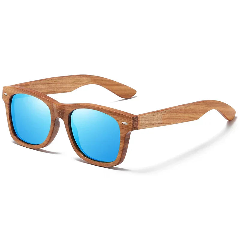 Natural Bamboo And Wooden Sunglasses VIP Manual Polarized Glasses Luxury brand Environmental Degradable Glasses Gift Box