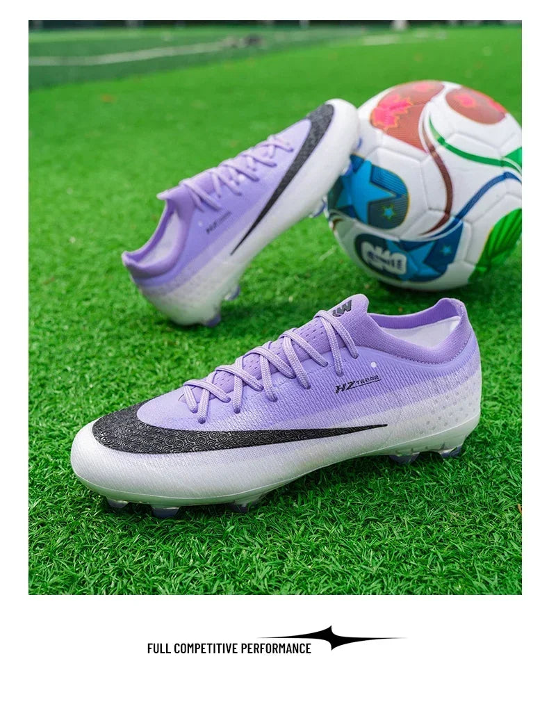 New Men Soccer Shoes Hot Sale Women Professional Football Boots Futsal Cleats Ultralight Unisex High-quality TF/FG Sneakers