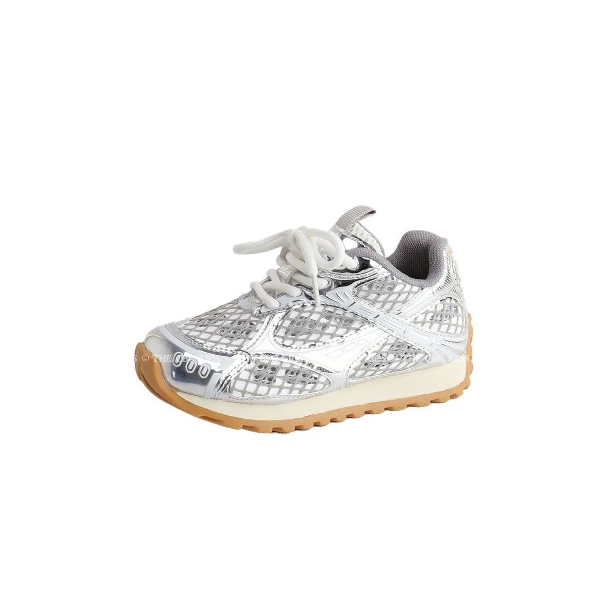 2025 Summer Boys Girl Sports Running Shoes Baby Toddler Kid Breathable Orbit Metallic Sneaker Children Casual Fashion Tenis Shoe