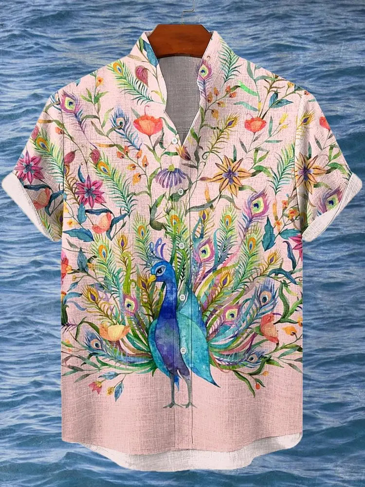Men's Irregular Pattern Printed Casual Street Wear