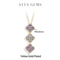 2025 Necklaces for Women Full D Color Moissanite 925 Sterling Silver Pendant Classic Engagement Wedding Fine Jewelry