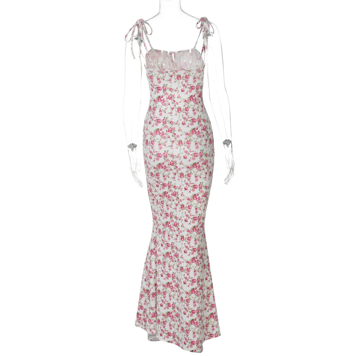 Women Elegant Floral Beach Vacation Bodycon Streetwear Long Dress 2026 Summer Clothes Wholesale Items For Business