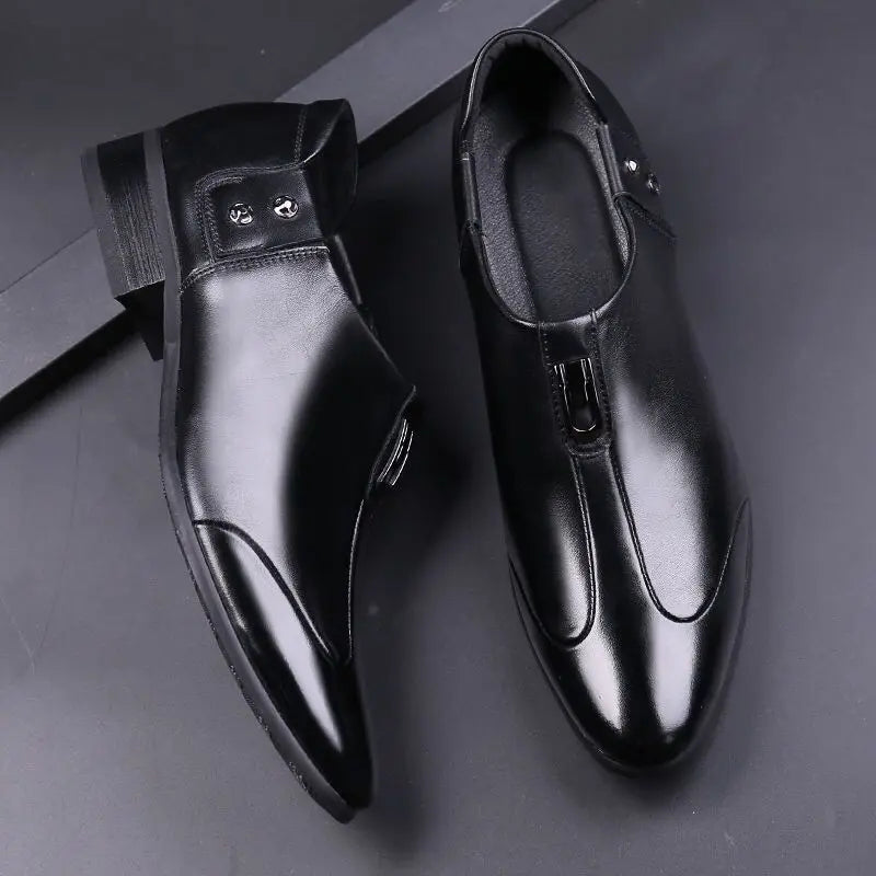 New Arrival Summer Business Casual Mens Shoes Breathable Soft Sole Slip on Loafers Premium Work Office Footwear