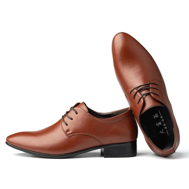 Men's Red Patent Leather Wedding Groomsmen Shoes Low Block Heel Business Formal Dress Shoes Trendy Casual Footwear