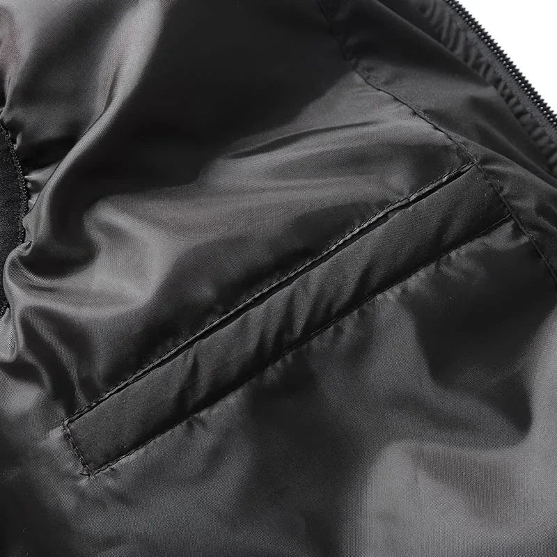 Mens Vest Jacket Warm Sleeveless Jackets Winter Waterproof Zipper Coat Autumn Stand-up Collar Casual Waistcoat Brand Clothing