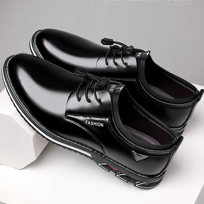 Oxfords Leather Shoes Men Luxury Big Size 50 51 52 53 Men Dress Shoes Business Party Wedding Office Work Shoe 2026 Men Loafers