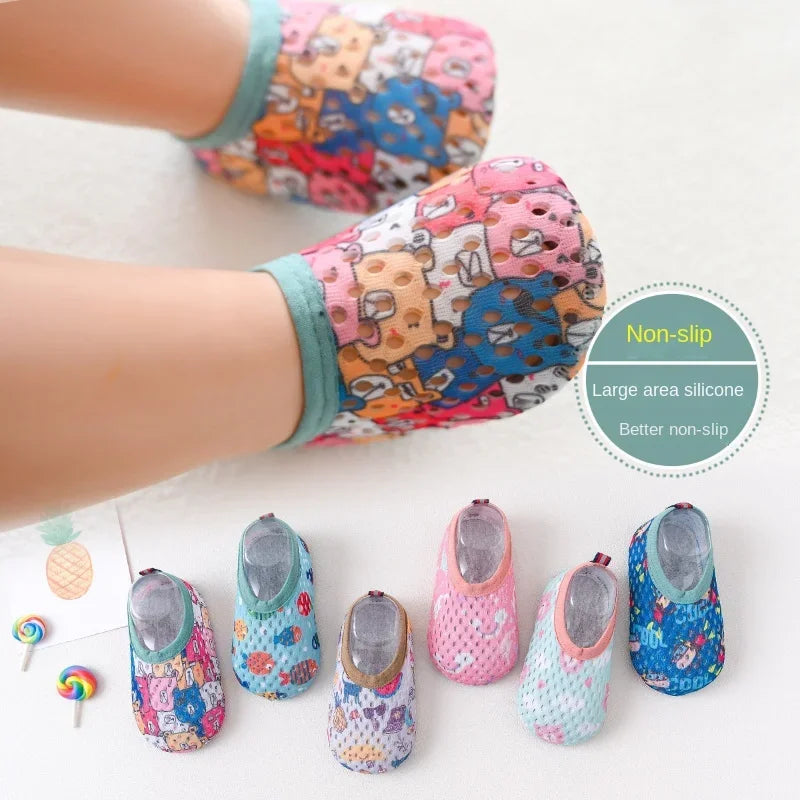 Children Beach Shoes Baby Soft Floor Indoor Slipper Snorkeling Swim Socks Boys and Girls Anti-slip Home Barefoot Kids Slippers