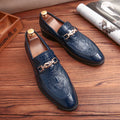 Office men dress shoes floral pattern men formal shoes leather luxury fashion groom wedding shoes men oxford shoes dress 38-47