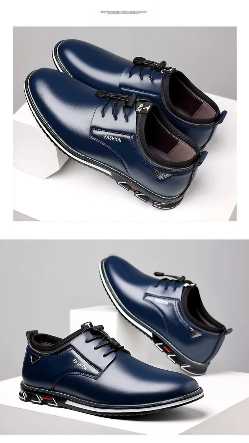 Oxfords Leather Shoes Men Luxury Big Size 50 51 52 53 Men Dress Shoes Business Party Wedding Office Work Shoe 2026 Men Loafers