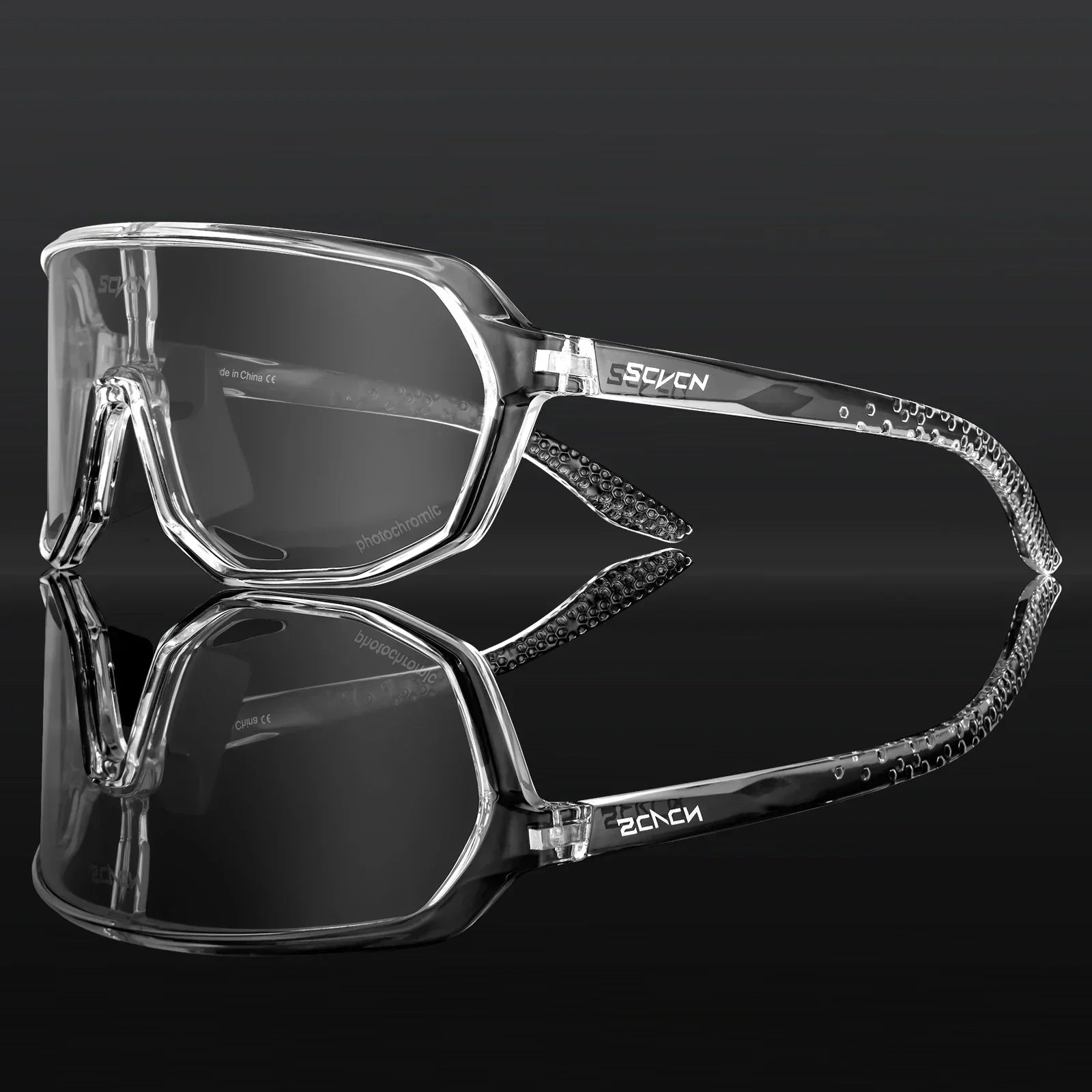 Photochromic Cycling Sunglasses Cycling Glasses UV400 Bicycle Eyewear Sports MTB Outdoor Bike Goggles Sunglasses Eyepieces