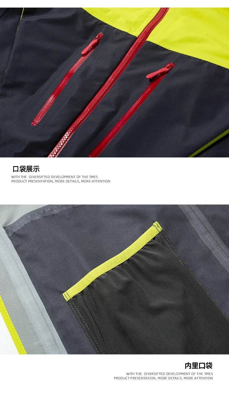 2026 Storm Jacket Outdoor Fashion All-in-one Fishing Men's Travel Camping Sports Skiing Storm Climbing Trend Storm Jacket