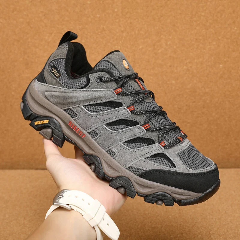 Men Hiking Shoes Designer Climbing Trekking Sneakers for Men Leather Outdoor Sports Work Man Shoes Run Shoes