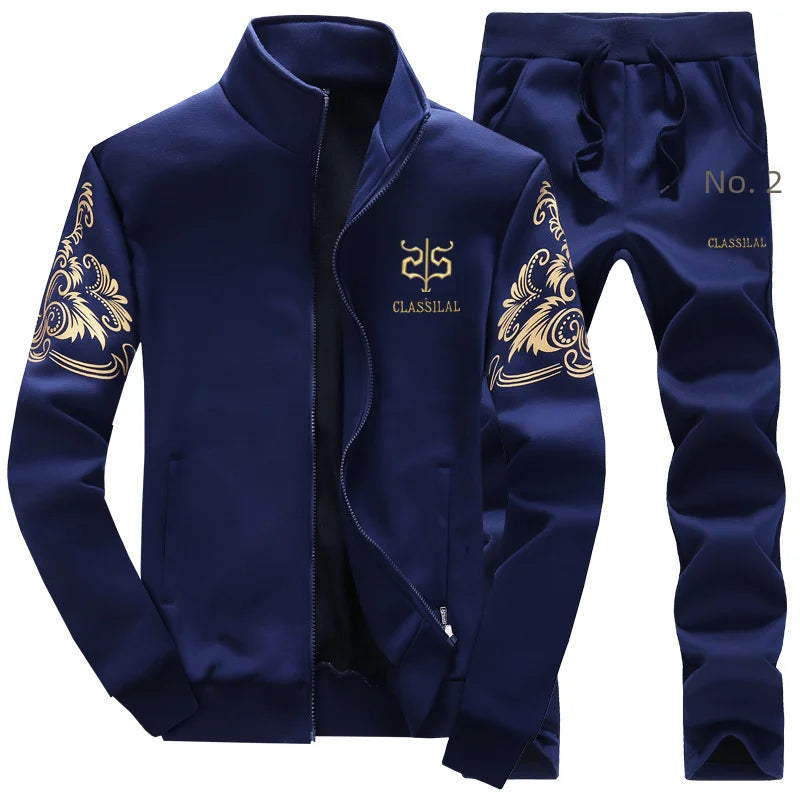 2023 Spring Autumn Marshmallow Men's Sports Suit Casual Long Sleeve Baseball Jersey Jacket Student Fitness Sweatshirt