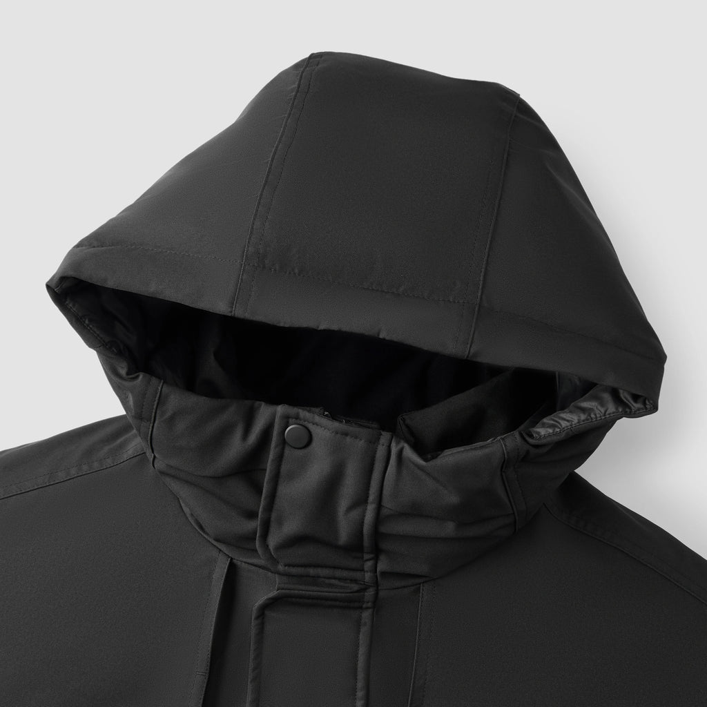 Men Mid-Length Loose Outerwear 2025 New Winter Windproof Three-Resistant Warm Casual Coat Man Clothing Daily Wear