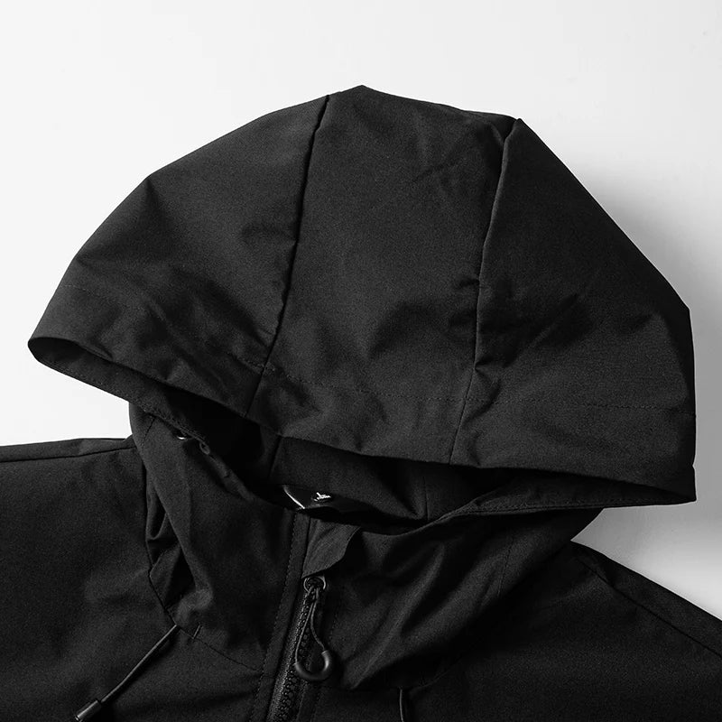 Men Women Waterproof Hiking Jacket Trekking Camping Mountaineering Windbreaker Unisex Outdoor Sport Windproof Rain Coat