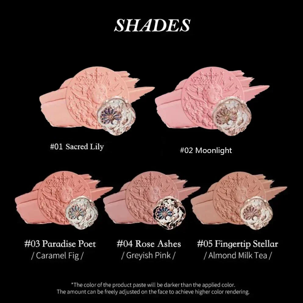Little Angel Collection Makeup Gift Box Eyeshadow Blush Cream Matte Lipstick Highlighter Full Kit All In One