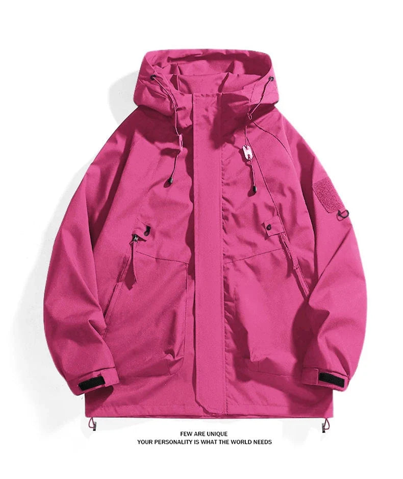Unisex Waterproof Running Jacket Autumn Windproof Windbreaker Hiking Camping Trekking Outdoor Jackets Men Women Coats