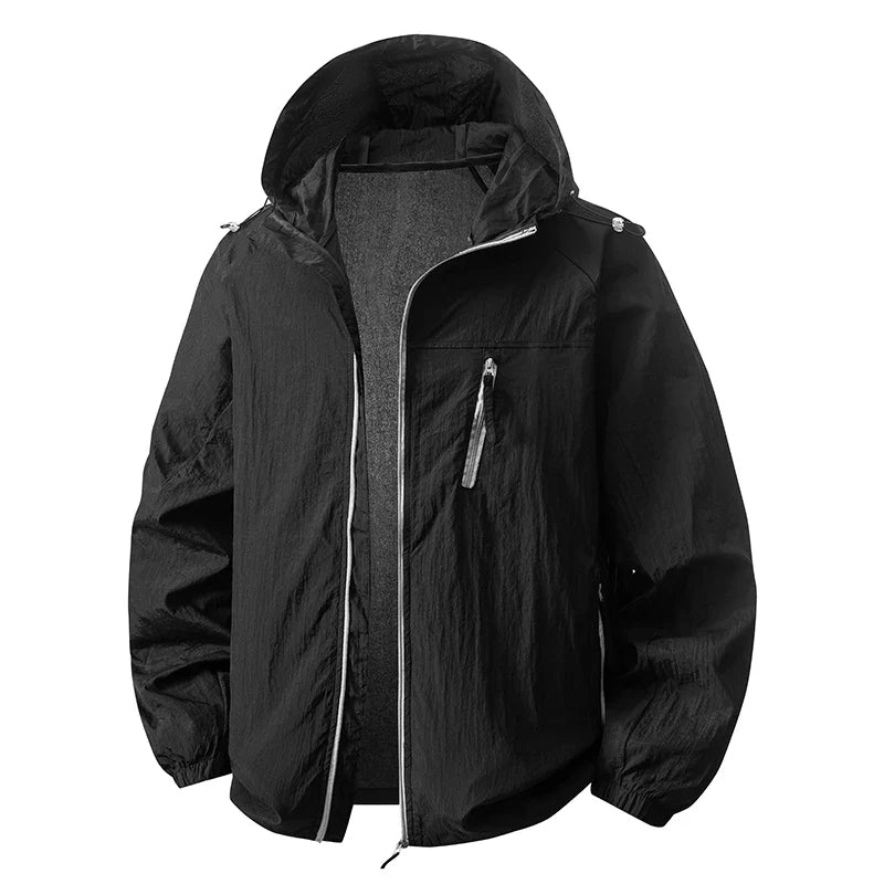 Women's Men's Sun Protective Jackets Camping Mountaineering Hiking Outdoor Sports Windbreaker Summer Lightweight Coat