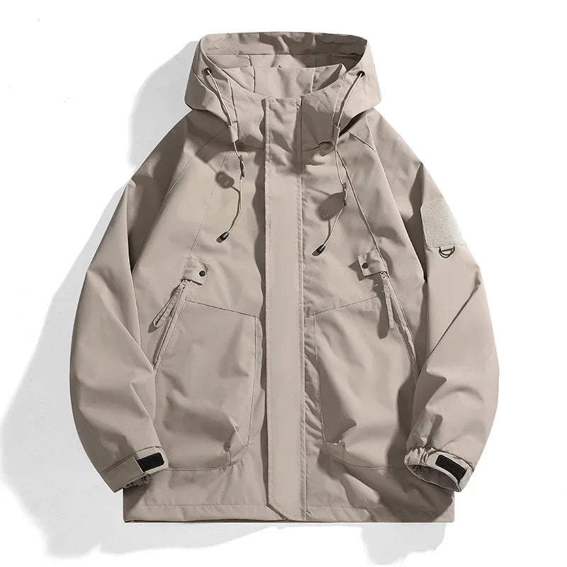 Unisex Waterproof Running Jacket Autumn Windproof Windbreaker Hiking Camping Trekking Outdoor Jackets Men Women Coats
