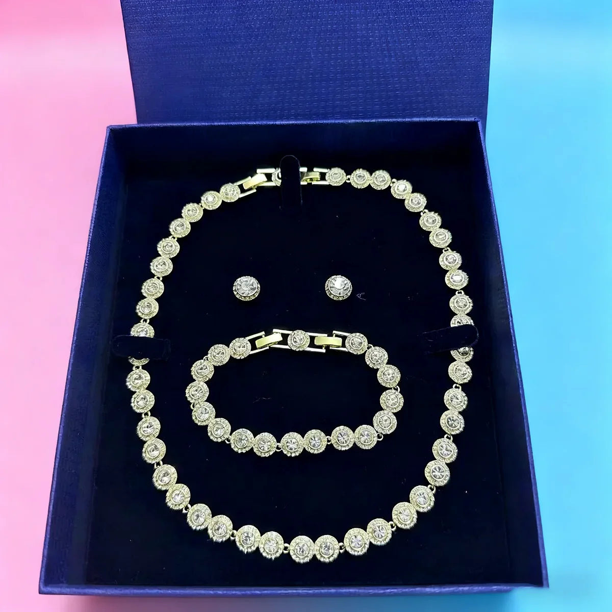 2025 New Classic Luxury Angel Set, Necklace, Bracelet, Earrings, Multi Functional and Beautiful - Valentine's Day Gift