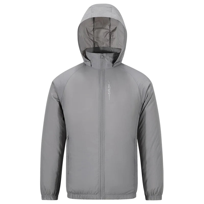 Portable Air Conditioner Jacket USB Fan Cooling Coat Outdoor Work Construction Fishing Hunting Lightweight Sun protection Jacket
