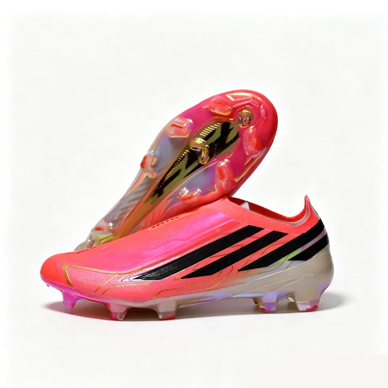 2026-F50 High Quality Mens Soccer Shoes Breathable Non-Slip Turf Soccer Cleats Boys TF/FG Training Football Boots Chuteira Campo