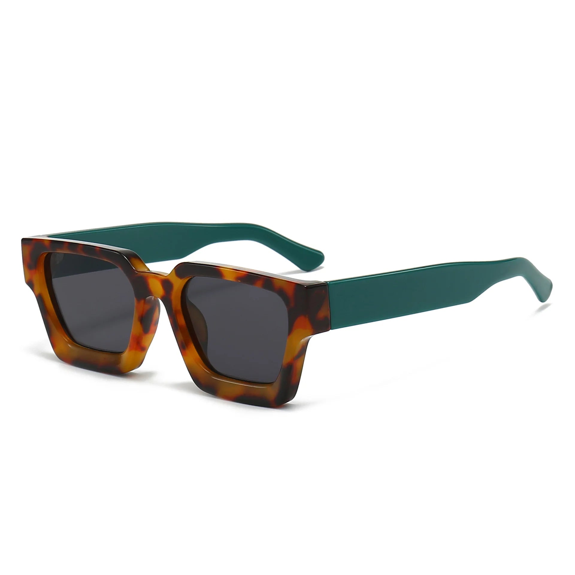 Men Square Frame Sunglasses 2025 Luxury Brand Designer Sun Glasses Retro Trendy Shades UV400 Unisex Women Glasses New