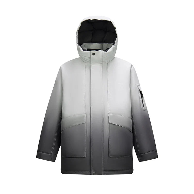 Men Mid-Length Loose Outerwear 2025 New Winter Windproof Three-Resistant Warm Casual Coat Man Clothing Daily Wear