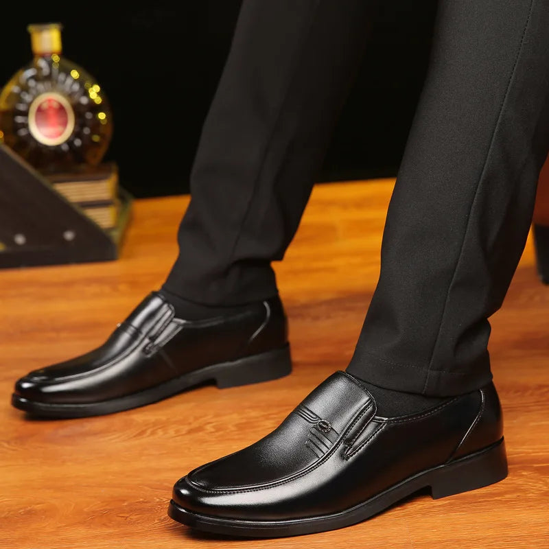 Men's Formal Leather Shoes – Classic Business Dress Shoes