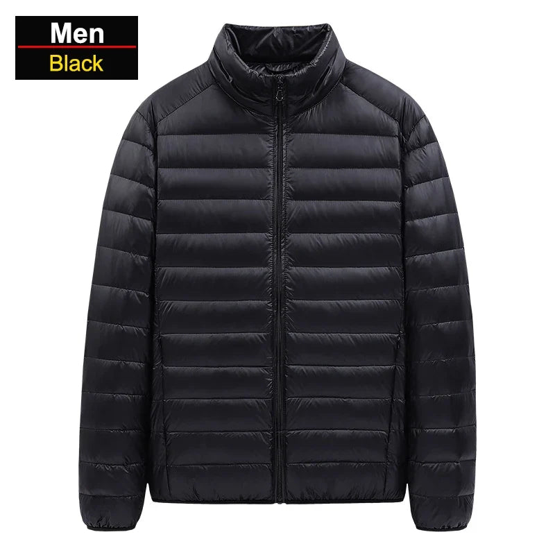 50% Down Jackets Men's Ultralight Hiking Camping Trekking Winter Coat Outdoor Windproof Warm Puffer Jacket Packable