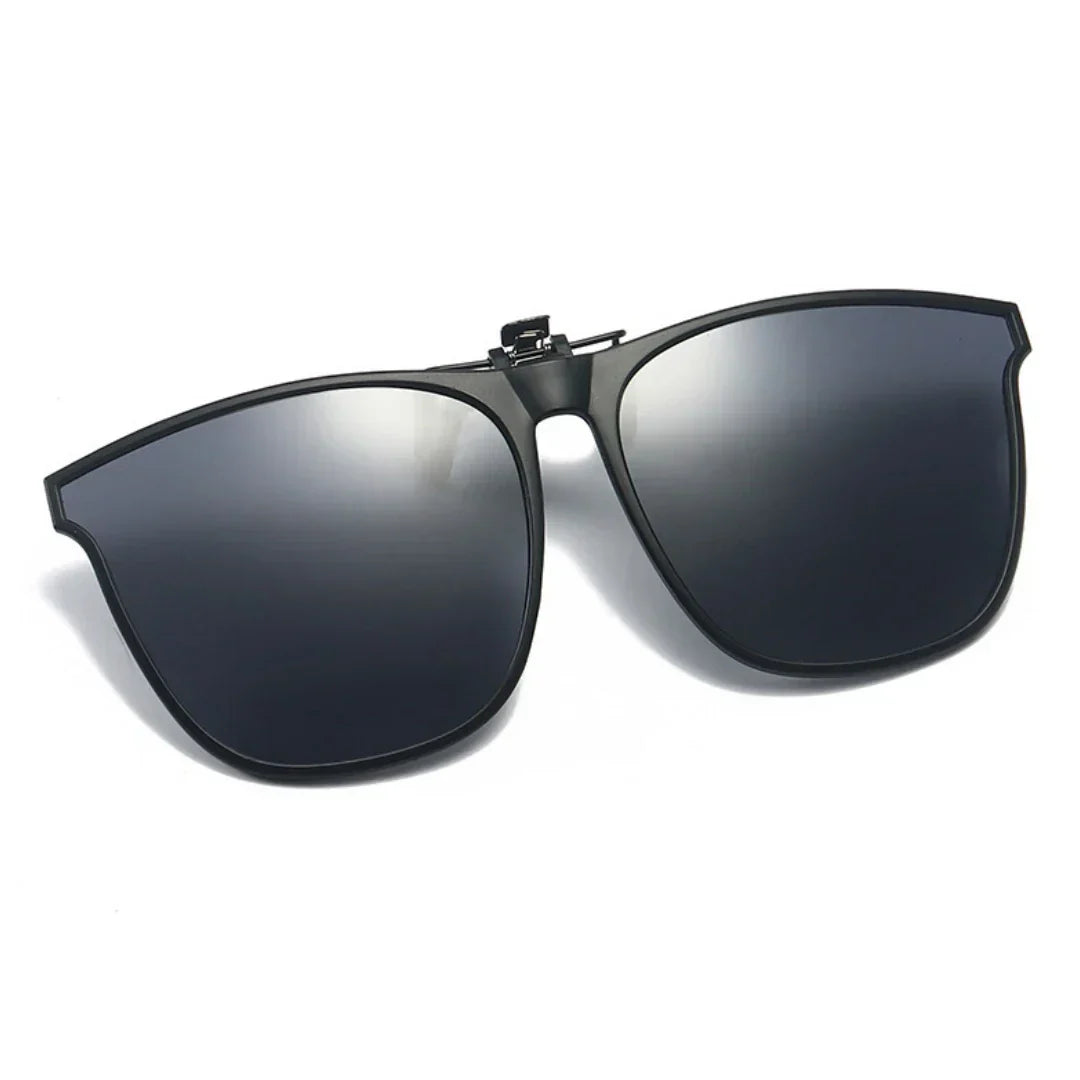 New PC Clip Sunglasses for Outdoor Fishing and Driving. Clip Sunglasses for Day and Night Use.