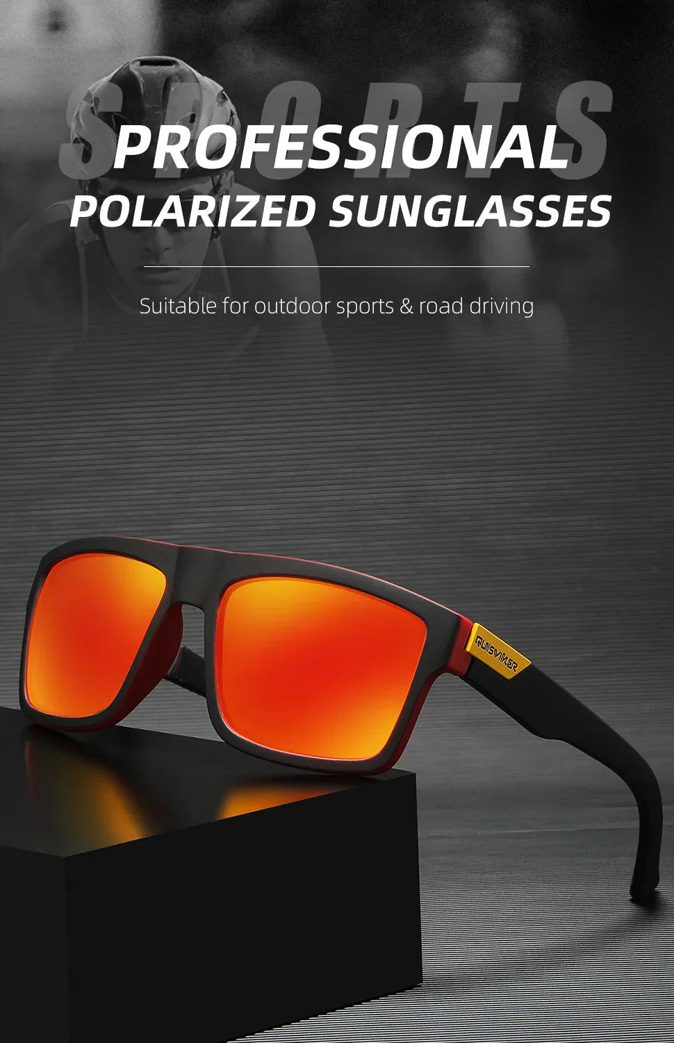 Brand New Polarized Sunglasses Men Women UV400 Sun Glasses Fishing Goggles Outdoor Baseball Softball Sport Eyewear