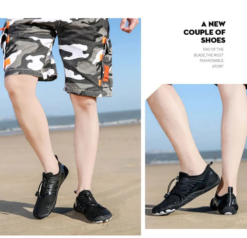 Men Women Barefoot Outdoor Sports Aqua Shoes Quick-dry Beach Swimming Fitness Wading Hiking Cycling Water Sneakers shoes