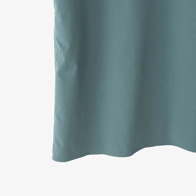 Elegant Women Party Dress 2026 Summer Fashion 3/4 Sleeve Casual Shirt Vestidos Pockets Loose Solid Knee-length Sundress
