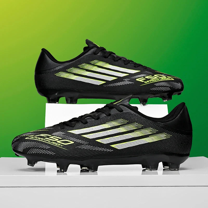 New Men Football Boots Soccer Shoes Boys Sneakers Match Ankle Non-Slip TF/FG Professional Comfortable Sports Shoes Unisex