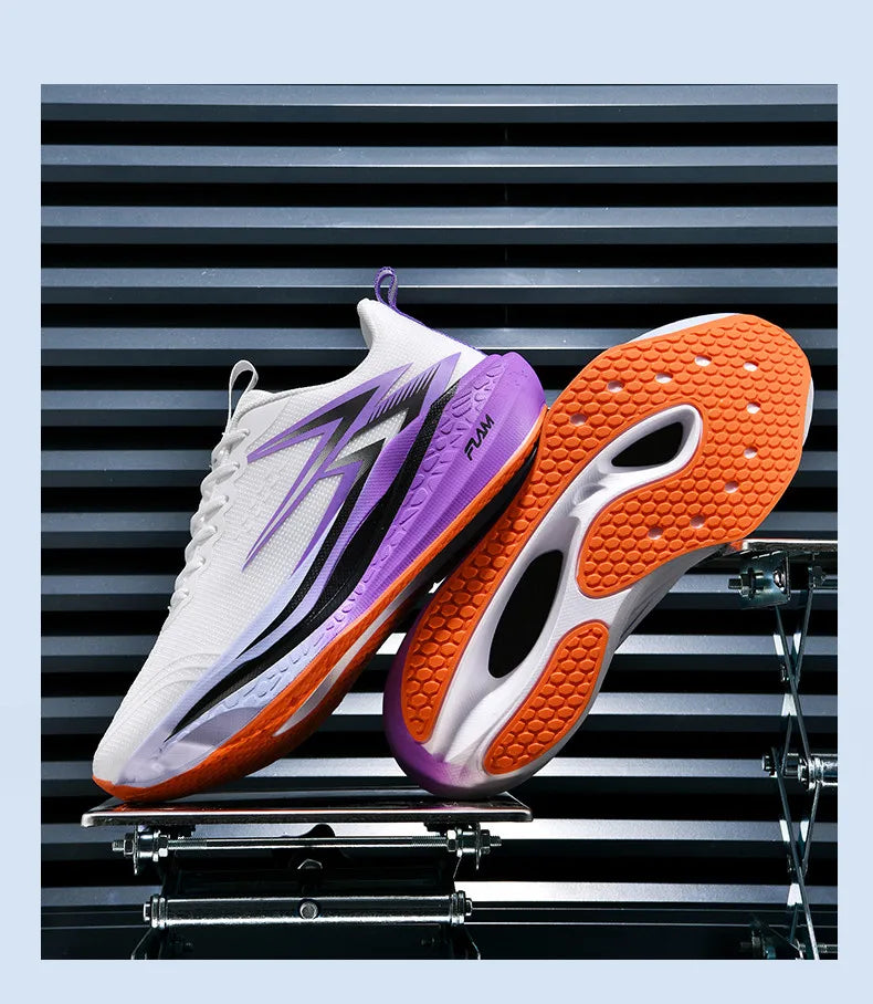 Marathon Men Running Shoes Speciality Sports Shoes Breathable Lightweight Carbon Board Women's Trend Athletic Sneakers Women