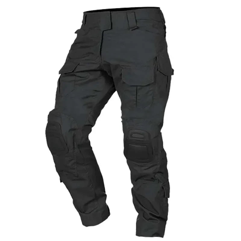 Outdoor Combat Pants +Knee Pads Tactical Cargo Pants Men Trousers Hunting Pants Camping Camo Multicam Workwear Trekking Clothes