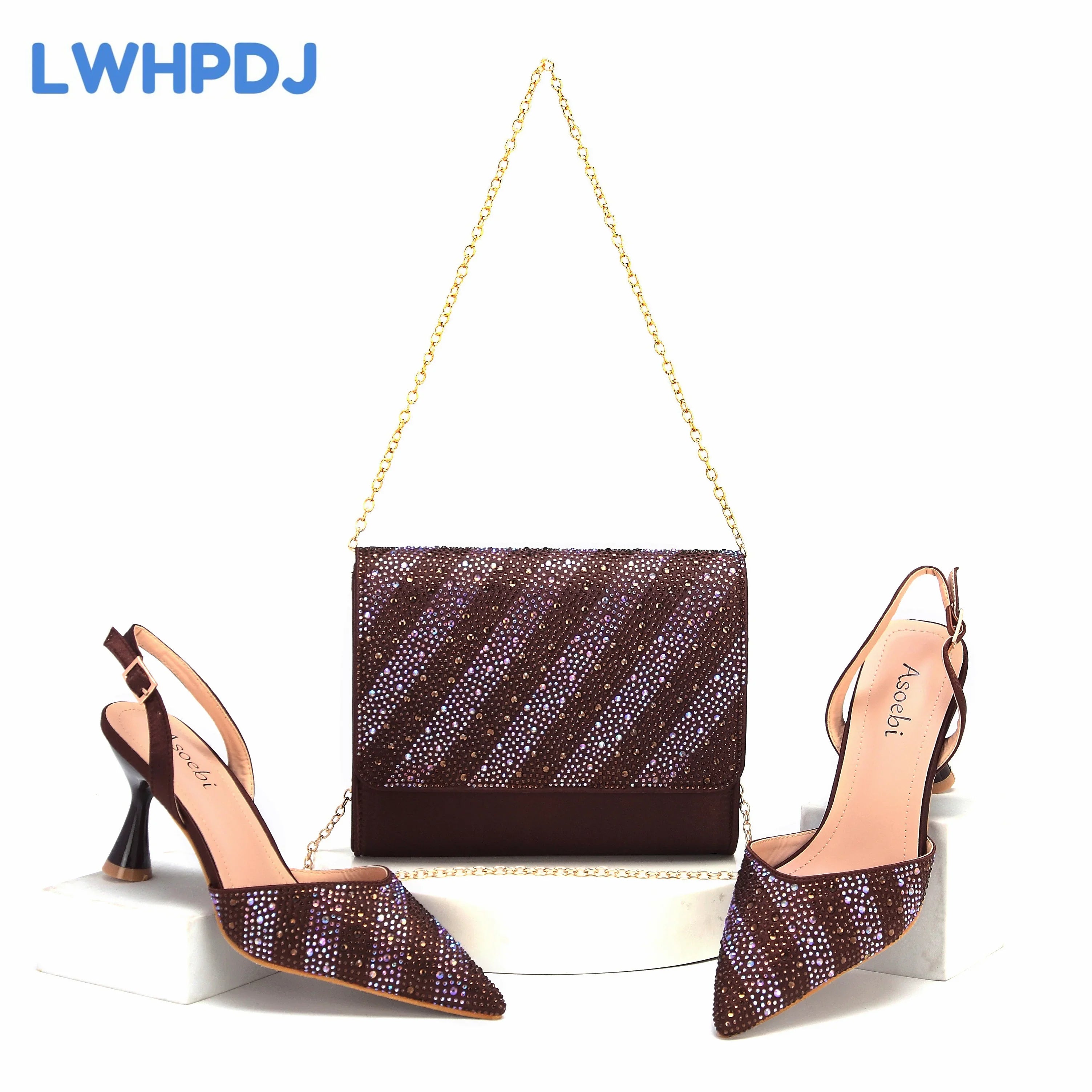 Italian Design African Women's High Heels Teal Color Toe Sandals