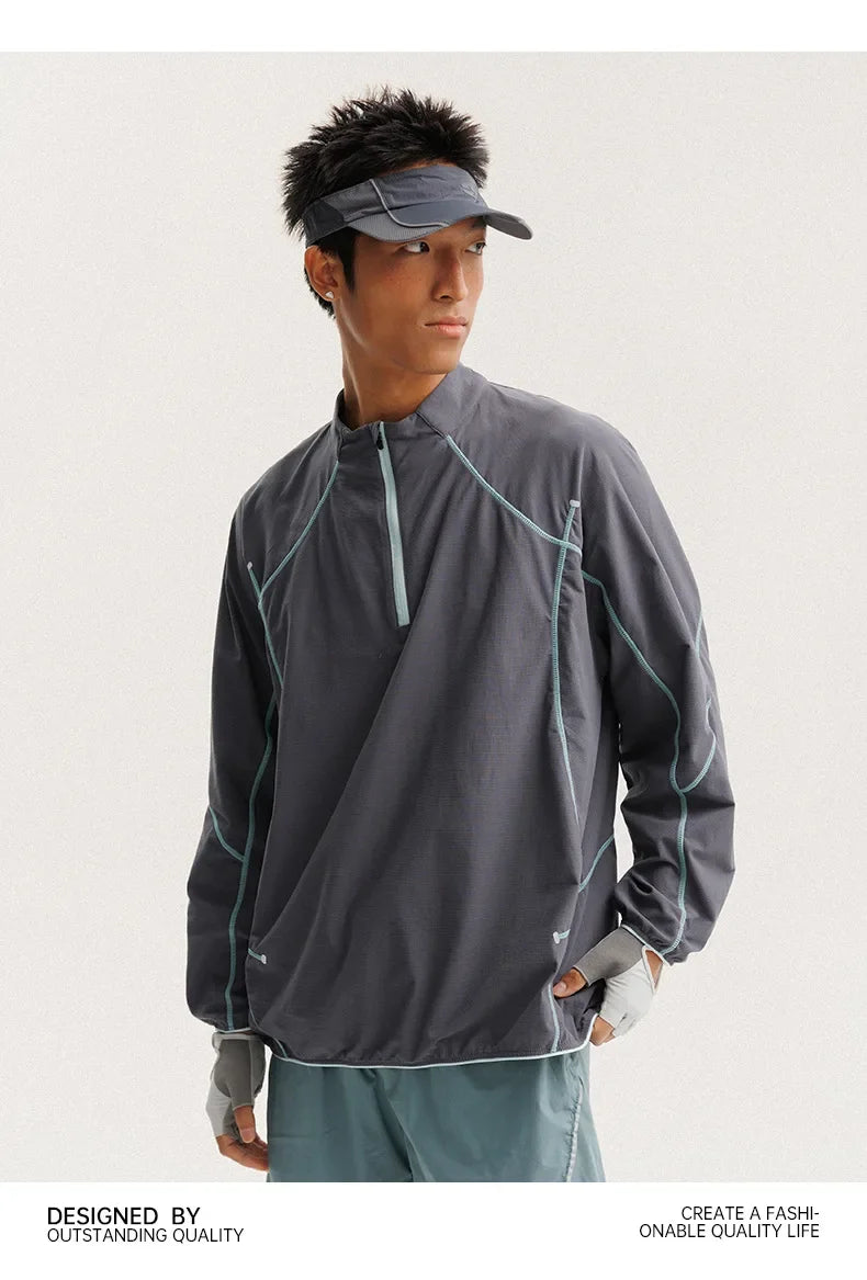 Outdoor Sports Lightweight Quick-Dry Long Sleeve T-shirt for Men & Women with UV Protection