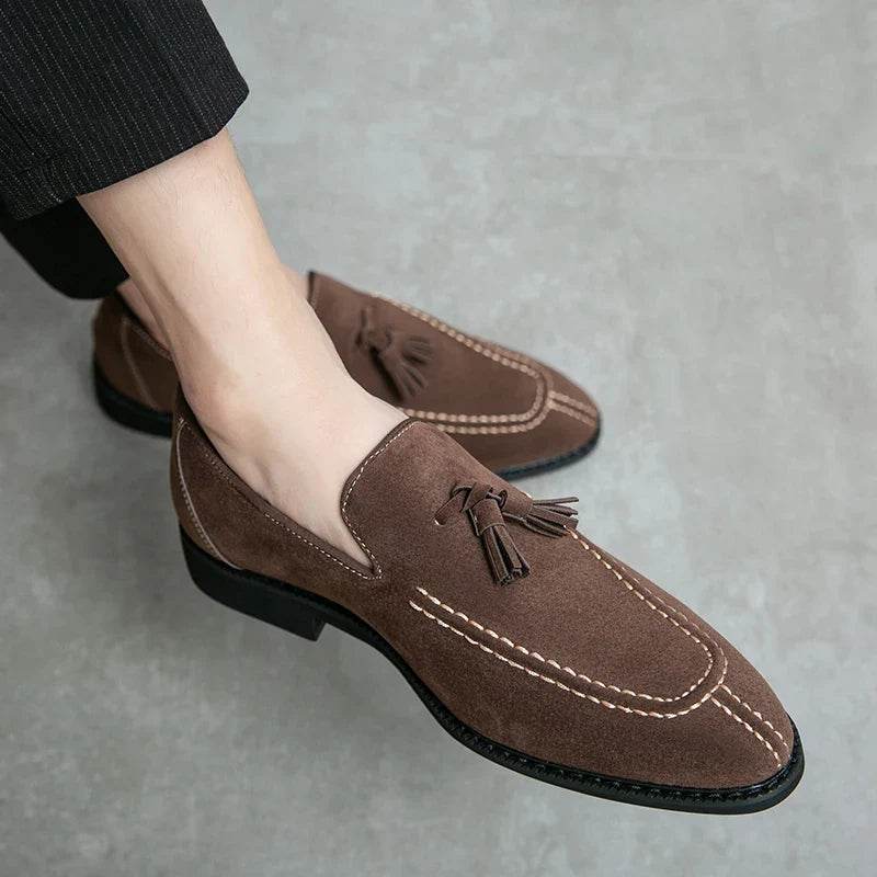 Men's Brand Suede Leather Shoes