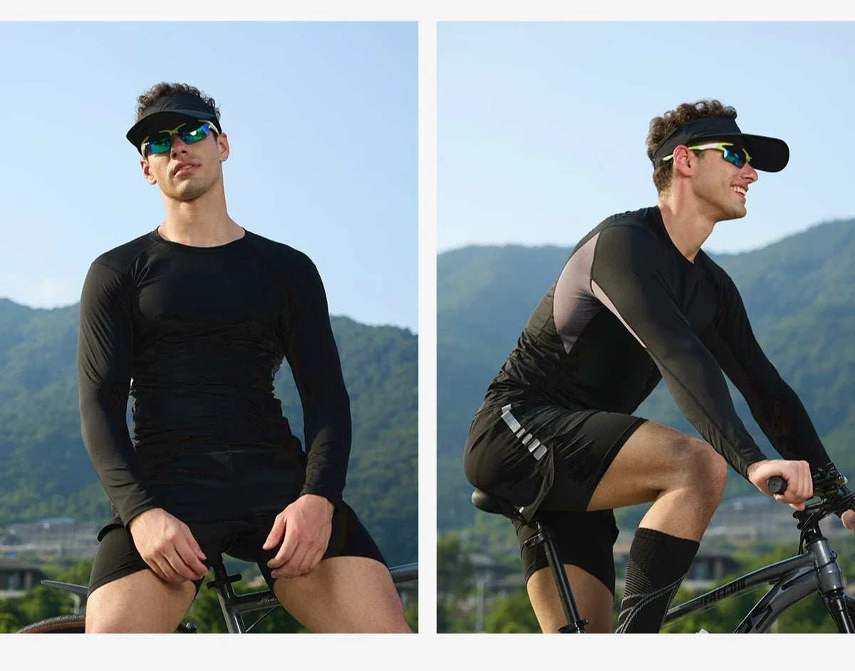 Spring Outdoor Sports Lightweight & Breathable Running-Specific Unisex Long-Sleeved Quick-Drying Training Top