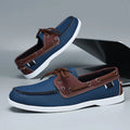 Men’s Strap Design Boat Shoes – Casual Non-Slip Loafers for Summer & Everyday Wear