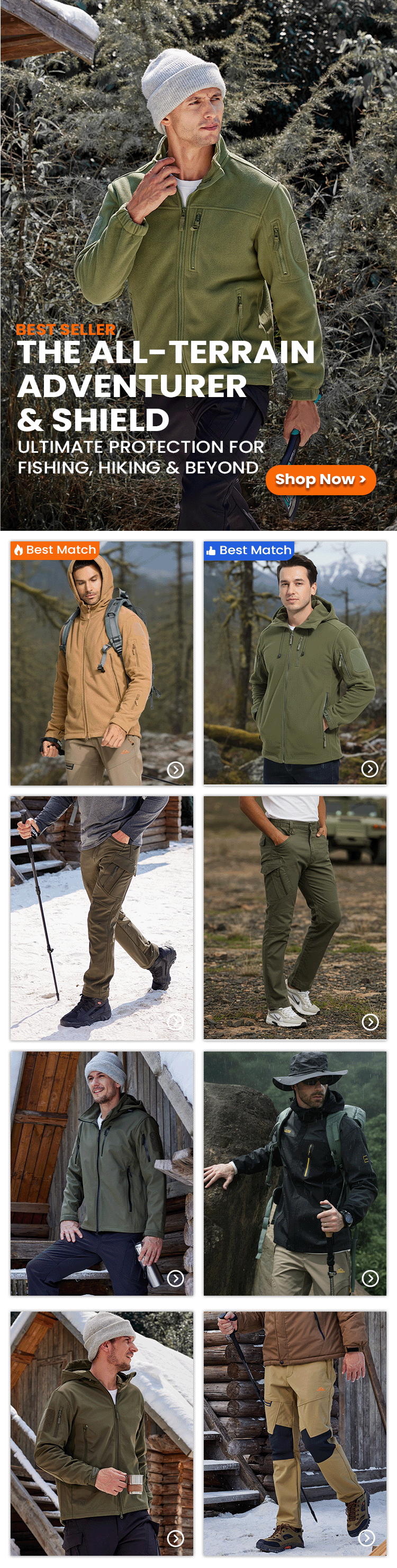 Mens Hiking Shorts Summer 7" Quick Dry Lightweight 3 Zipper Pockets Workout Gym Fitness Athletic Running Shorts Male