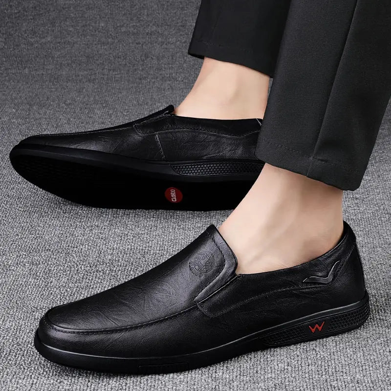 Men's Fashion Leather Loafers Shoes Handmade Business Outdoor Brand Special Shoes For Male Work Office Casual Sneaker