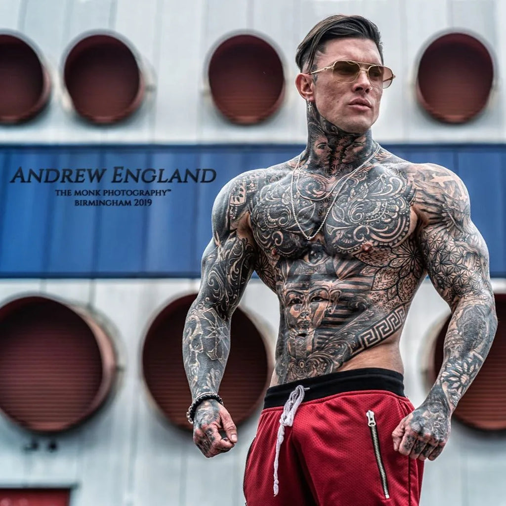 Mens Fire Red Shorts Casual Basketball Shorts Gym Fitness Short Joggers Shorts Workout Bodybuilding Breathable Board Shorts Male